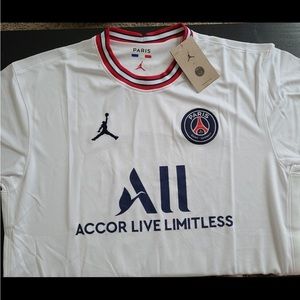 NWT Nike Jordan Paris Saint Germain PSG Away Jersey Neymar JR # 10